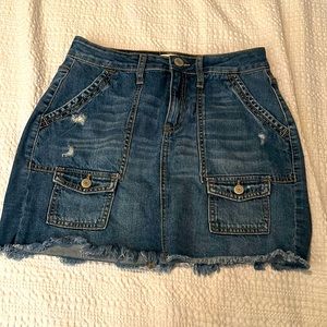 Denim Skirt